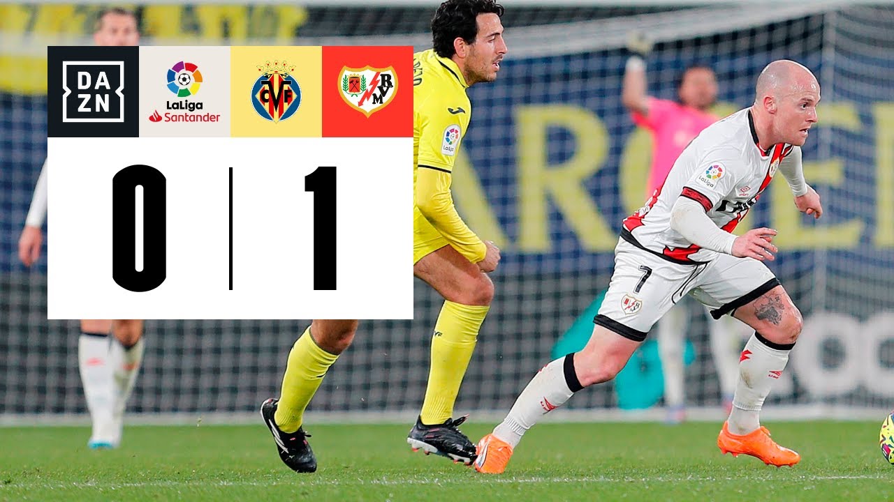 Villarreal CF vs Rayo Vallecano (0-1) | Resumen | Highlights LaLiga ...