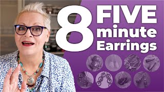 Quick & Easy: 8 Earrings You Can Make in 5 Minutes
