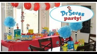 Dr Seuss Themed Party for Kids