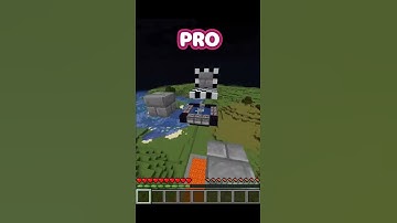 NOOB Vs PRO Vs HACKER in Minecraft Parkour