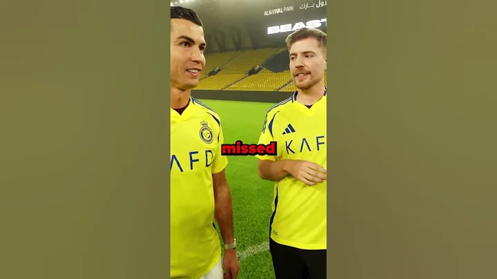 Ronaldo REACTS to IShowSpeed with MrBeast!