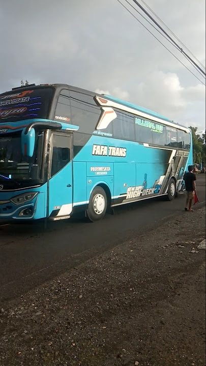 telolet Basuri suara klakson bus Fafa trans #klaksontelolet #busmania #buspariwisata #basuri #viral