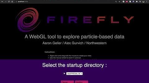 Firefly Tutorial: Managing Multiple Datasets