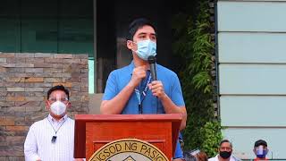 Pasig City Flag Ceremony | January 11, 2021 | Mayor Vico talks about VACCINES