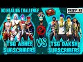 TSG•ABHEE SUBSCRIBERS VS TSG•DAKSH SUBSCRIBERS || NO HEALING CHALLENGE | HEART STOPPING MATCH🤗