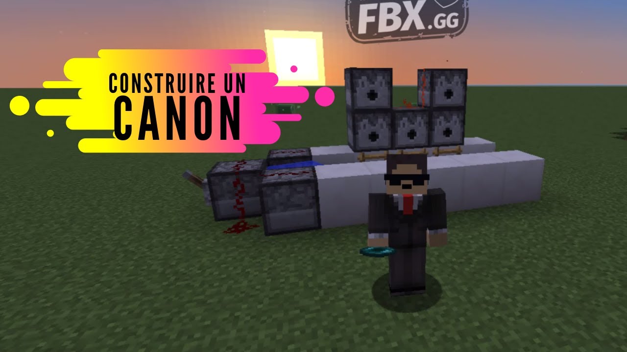 COMMENT FAIRE UN CANON A TNT MINECRAFT !!?? #3 - YouTube