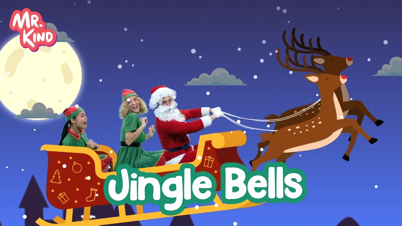 Jingle Bells | Christmas Song for Kids | Fun Holiday Sing Along | Mr ...