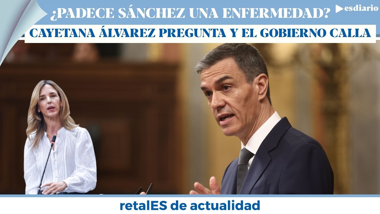 ¿Padece Pedro Sánchez una enfermedad? El Gobierno se niega a responder una pregunta clave del PP