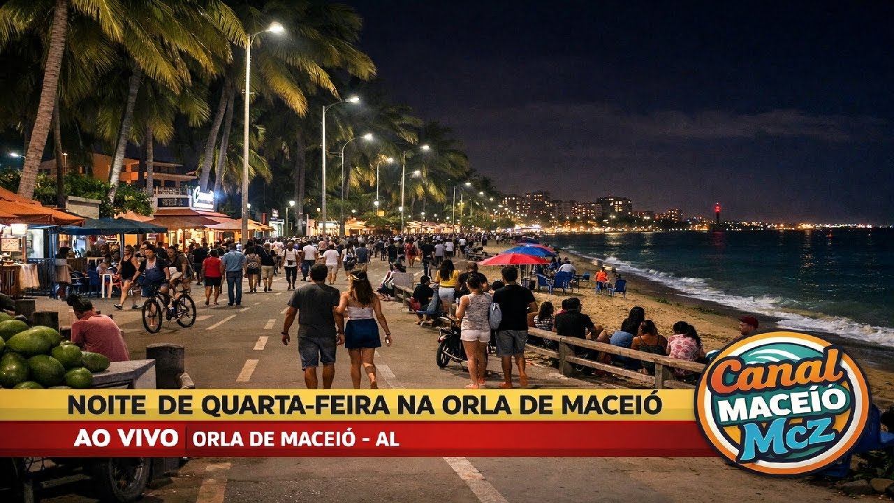 ORLA DE MACEIÓ AO VIVO 25/02/2026 QUARTA-FEIRA