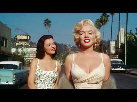 1950s Walk Through Hollywood | Golden Days of Young Love ❤️ Americana Doo-Wop Oldies