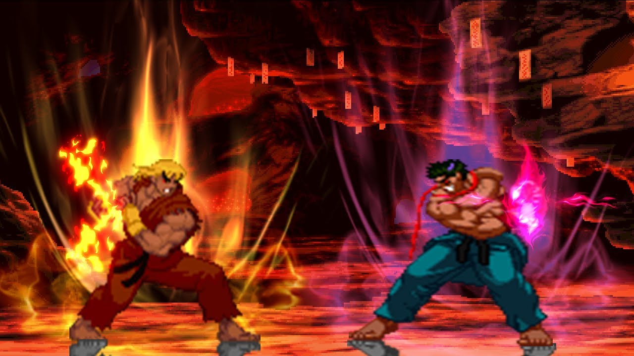 Evil Ken VS. Kage