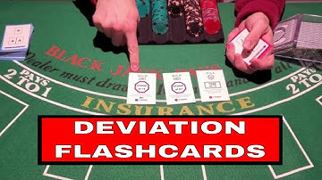 Blackjack Deviation Flashcards - Fastest Way to Learn