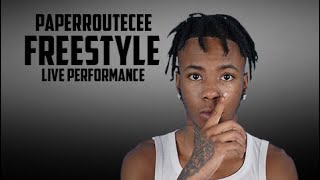 PaperRouteCee - Freestyle | Live Performance | @paininthemic 🎙