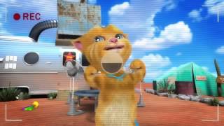 Talking Tom and Friends where Wilderness * The band super funny cat with Miss White. Full - HD screenshot 2