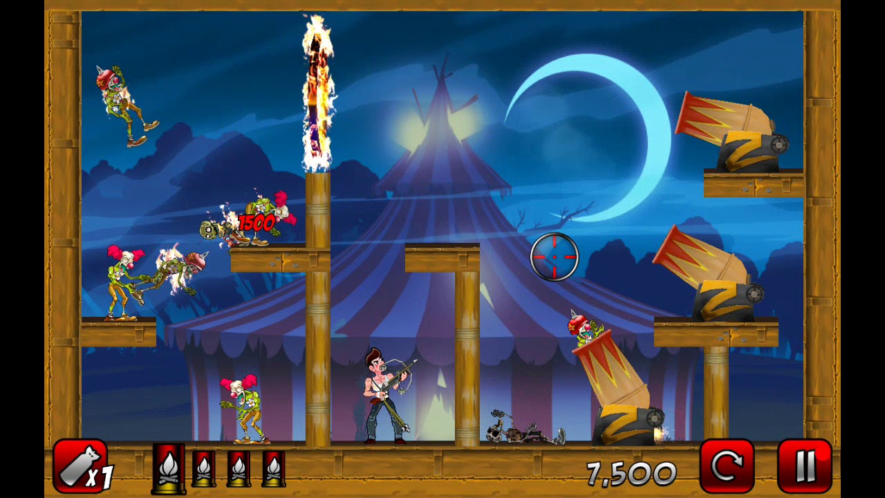 Stupid Zombies 2 - Circus - Level (Day) 62