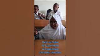 Haki zetu za Watoto -Gredi ya pili