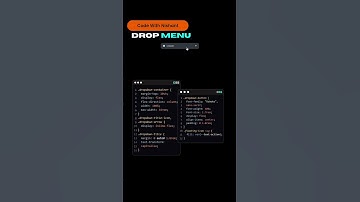 Dropdown Menu HTML, CSS #html #css #coding