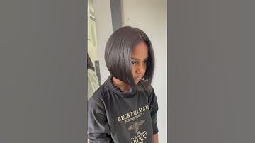 Bob haircut tutorial #bob #trending #model #hairtutorial