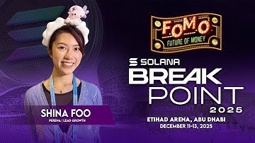 Shina Foo: Growth Lead at Perena | Solana Breakpoint 2025