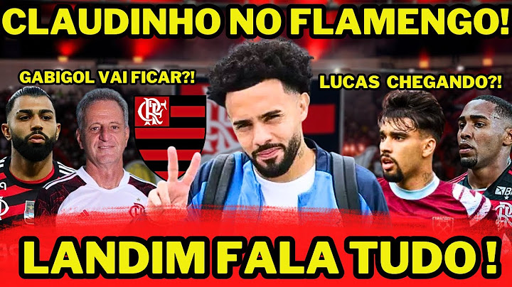 ⚠️CONFIRMADO! FLAMENGO OFICIALIZA JOGADOR! CLAUDINHO NO FLAMENGO! NOTICIAS DO FLAMENGO HOJE