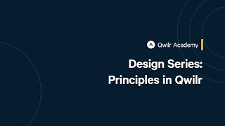 Design Series: Principles in Qwilr