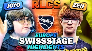 MOIST IS BACK!! LAST QUALIFIER BEFORE MAJOR | RLCS SWISS STAGE HIGHLIGHTS | Rocket League Pro Play