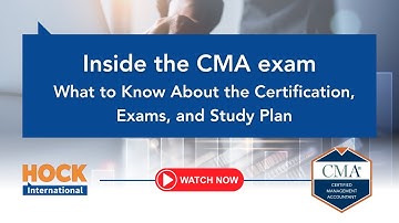 [Webinar] Inside the CMA Exam