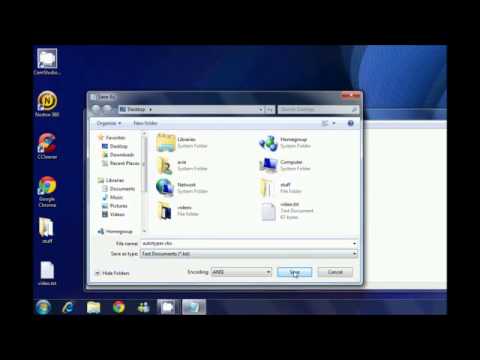 How To Make A Auto Typer In Notepad HD)
