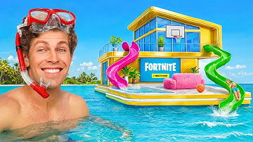 I Built a Floating House!