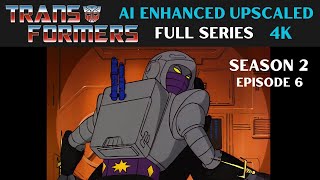 Transformers: Season 2 - Episode 6 - Enter The Nightbird - FULL EPISODE (AI ENHANCED UPSCALED)