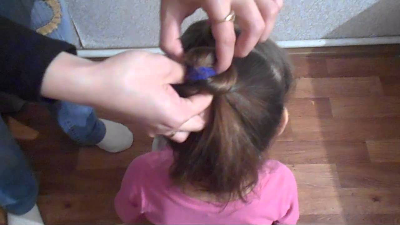 Serdechko Iz Volos Prichyoska Dlya Srednih I Dlinnyh Volos Youtube