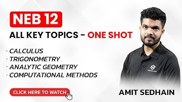 Mathematics ( CCAT ) | Maha Revision | Amit Sedhain | NEB Grade 12 | Ambition Guru