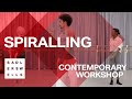 Taster dance workshop contemporary  spiralling