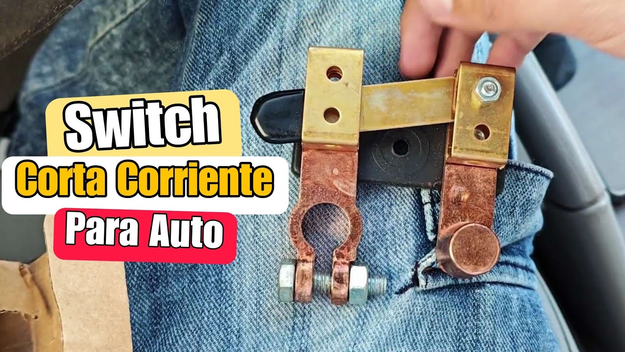 Switch Corta Corriente Para Batería de Automóvil