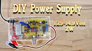 How to assemble Geekcreit DIY Adjustable Voltage Power Supply Kit