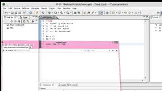 34 - Operators   Equality Operators   Is equal to   Is not equal to   Is identical to