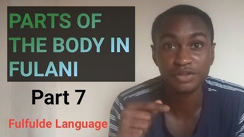 PARTS OF THE BODY IN  FULFULDE LANGUAGE | PART 7 | INTERNAL PARTS OF THE BODY