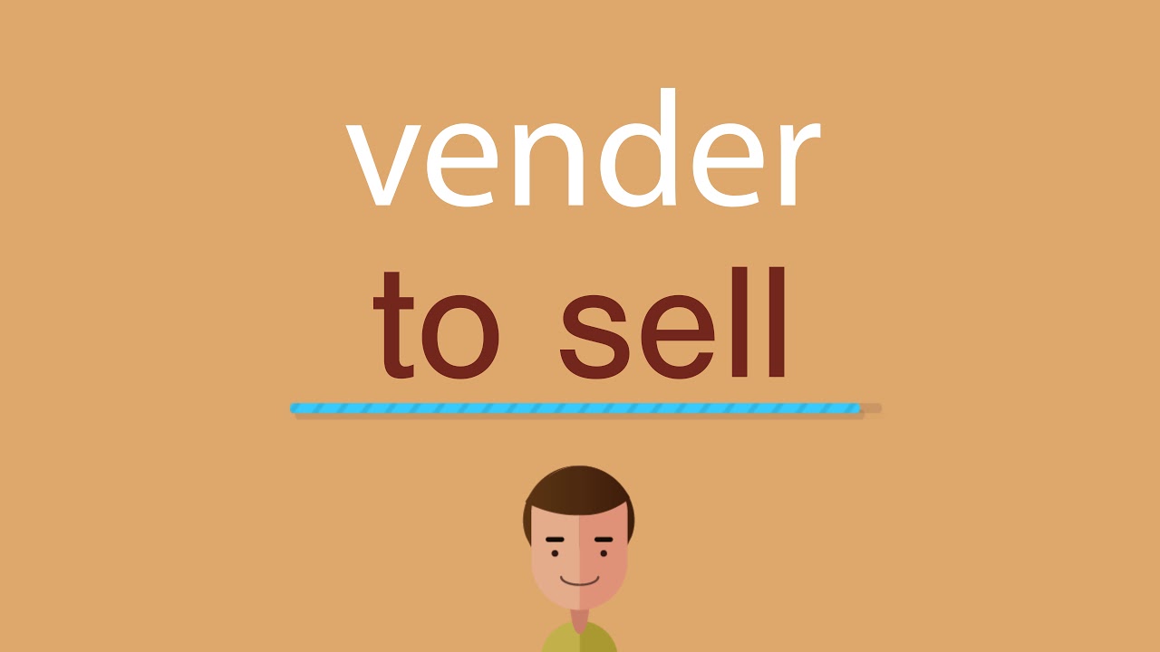 Cómo se dice vender en inglés - YouTube