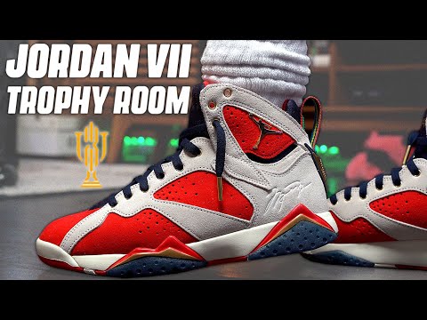 Trophy Room x Jordan 7 Retro New Sheriff in Town Review And On