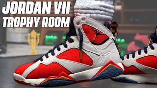 Trophy Room x Jordan 7 Retro New Sheriff in Town Review And On Foot