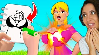 Alles was ich zeichne PASSIERT WIRKLICH! Geniales Game! Draw Weapon 3D screenshot 1