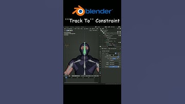 Blender Tracking Constraint 