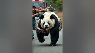 Giant Python Strangles Panda – Urgent Rescue!