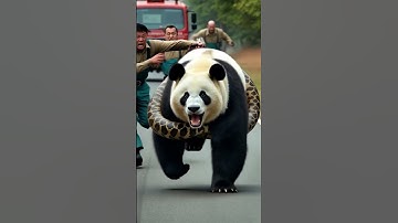 Giant Python Strangles Panda – Urgent Rescue!