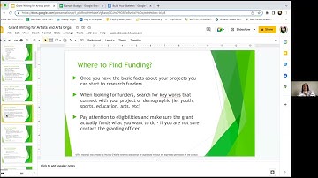 Grant Writing 101