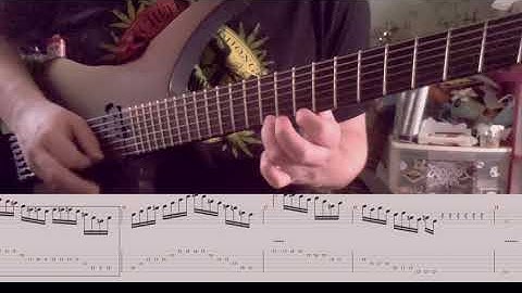 Chromatic sweeping/alternate picking exercise