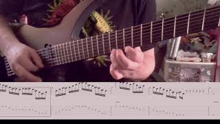 Chromatic sweeping/alternate picking exercise