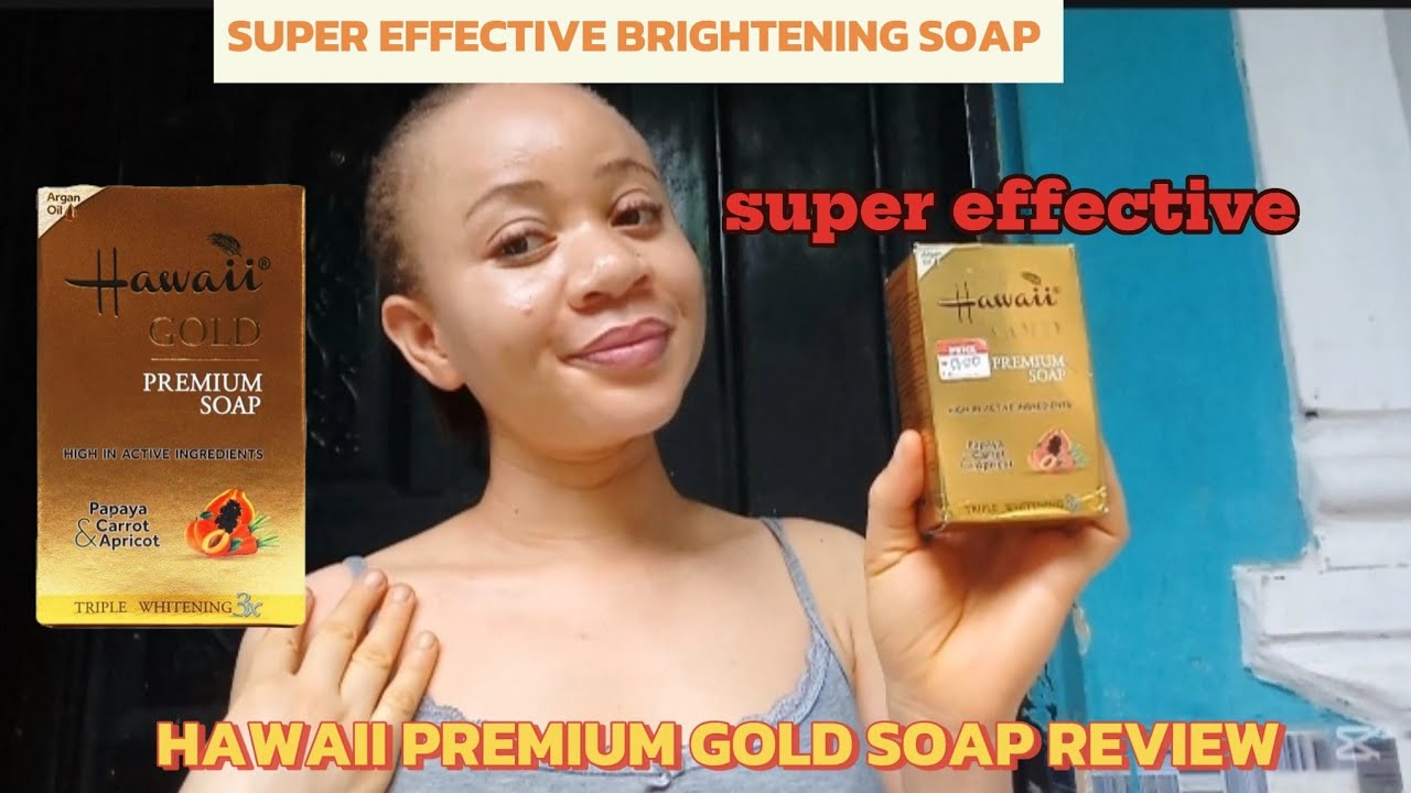 ✨ Обзор мыла Hawaii Premium Gold | Мыло с койевой кислотой, глутатионом, папайей и морковью для с...
