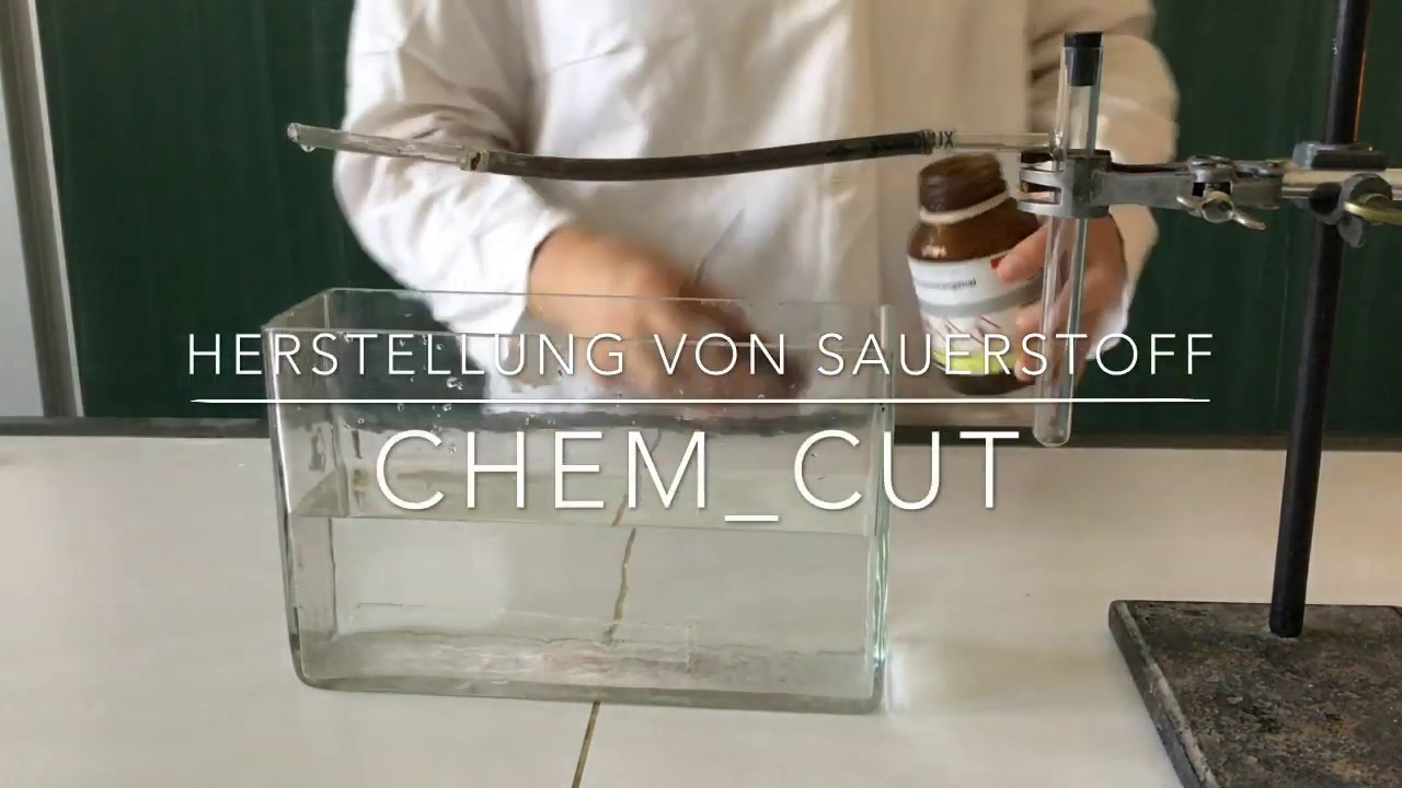 Herstellung von Sauerstoff aus Kaliumpermanganat YouTube