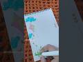 Creative Notebook Cover Design🪁 (Aesthetic + Simple) #artshorts #youtubeshorts #notebookdesign